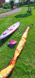 Complete Bic Astro Rock surfset 6,5m2, Watersport en Boten, Complete set, 5 tot 7 m², Zo goed als nieuw, Ophalen