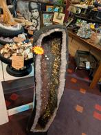 Zeer Grote Amethist met Bladgoud - Leeuwarden, Ophalen of Verzenden