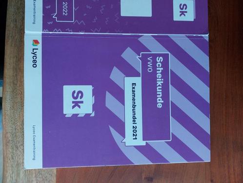 Lyceo Examenbundels Wiskunde B/ Scheikunde / Biologie, Boeken, Schoolboeken, Nieuw, Biologie, VWO, Ophalen of Verzenden