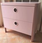 Ikea roze ladekast, Ophalen, 1 of 2 laden, 50 tot 100 cm, Zo goed als nieuw