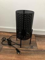 Zwarte metalen tafellamp( nieuw), Stoer, Nieuw, Ophalen of Verzenden, Metaal