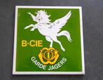 Tegeltje B-Compagnie Garde Jagers, Verzamelen, Militaria | Algemeen, Verzenden, Landmacht, Nederland, Overige typen