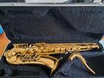 saxofoon tenor, Muziek en Instrumenten, Ophalen, Zo goed als nieuw, Tenor, Met koffer