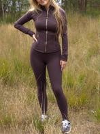 Lululemon setje bruin maat M – nieuw – goud detail, Ophalen of Verzenden, Nieuw, Maat 38/40 (M), Bruin