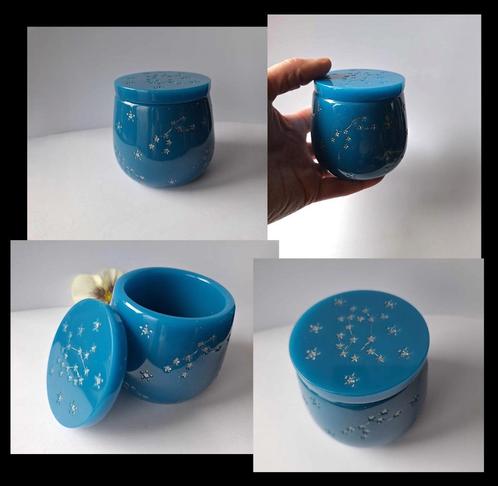 Herinneringen pot - hemels blauw met sterren, Huis en Inrichting, Woonaccessoires | Overige, Nieuw, Verzenden