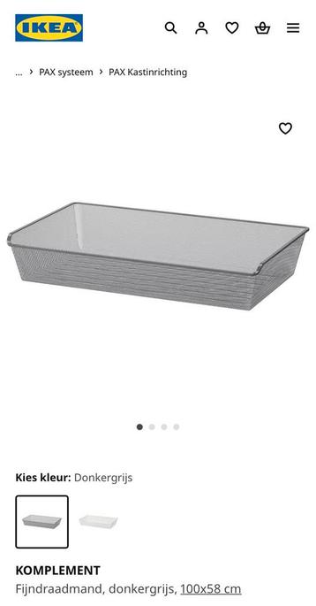 Ikea mand pax kast