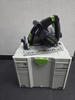 Festool TS55 REBQ set, Ophalen, Invalzaag, Zo goed als nieuw, 30 tot 70 mm