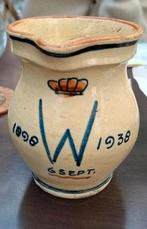 Wilhelmina 40 jaar gedenkkan 1898 - 1938, Antiek en Kunst, Antiek | Keramiek en Aardewerk, Ophalen of Verzenden