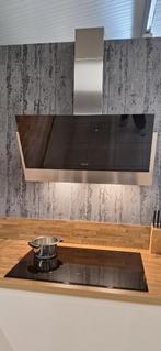 Zanussi afzuigkap ZFV919Y zwart met rvs, Ophalen, Nieuw, 50 tot 100 cm, Minder dan 100 cm