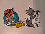 Tom en Jerry kat en muis strip stickers set vintage, Verzamelen, Stickers, Ophalen of Verzenden, Zo goed als nieuw, Strip of Tekenfilm