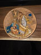 Kerstgroep op bord, Ophalen