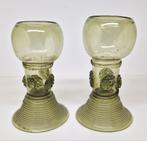 Set antieke glazen roemers, Nederland / Duitsland 18e eeuw., Antiek en Kunst, Ophalen of Verzenden