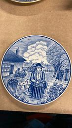 Delfts blauw bordje handwerk, Ophalen of Verzenden