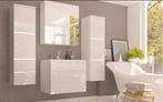 badkamer polo wit nieuw + 12 maanden garantie, Huis en Inrichting, Badkamer | Complete badkamers, Ophalen of Verzenden, Nieuw