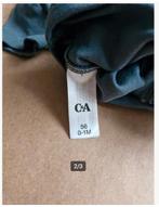 Grijs blauwe romper Met korte mouwen Maat 56 h3, C&A, Jongetje of Meisje, Onbekend, Ophalen of Verzenden