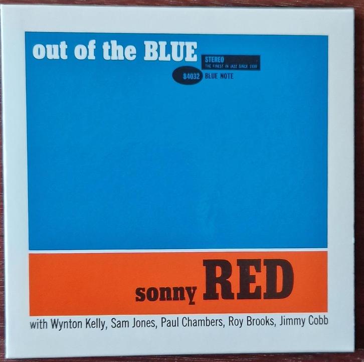 Sonny Red – Out Of The Blue, Cd's en Dvd's, Cd's | Jazz en Blues, Zo goed als nieuw, Jazz, 1940 tot 1960, Ophalen of Verzenden