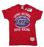 Dainese vintage t-shirt by Franklin Marshall ROSSO LARGE, Kleding | Heren, Ophalen, Maat 52/54 (L), Info@taurusvintage.nl, Dainese