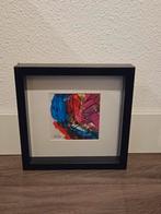 Abstract Mini Schilderij van Hendrik Nijs, Antiek en Kunst, Ophalen