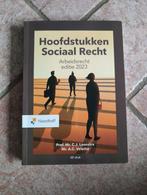 Hoofstukken Sociaal Recht: arbeidsrecht 32e druk, Ophalen of Verzenden, Zo goed als nieuw