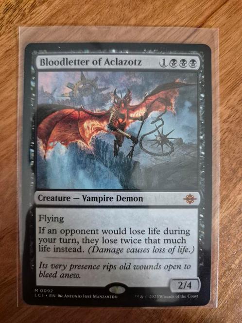 MTG Bloodletter of Aclazotz - Lost Caverns of Ixalan, Hobby en Vrije tijd, Verzamelkaartspellen | Magic the Gathering, Zo goed als nieuw