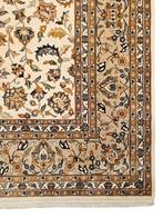 Handgeknoopt Perzisch wol Ghoum tapijt floral 250x348cm, Persian Perzisch vintage oosters hype, Gebruikt, Crème, 200 cm of meer
