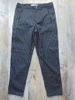 Mango broek zwart krijtstreep maat 38, Maat 38/40 (M), Mango, Zwart, Ophalen of Verzenden
