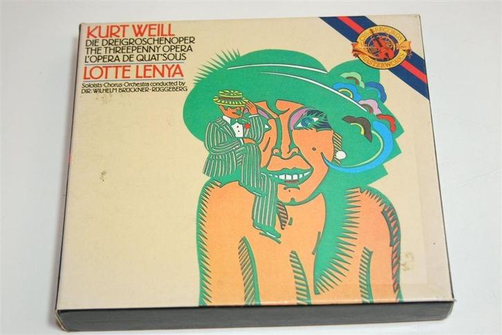 The Threepenny Opera — Brecht, Weill, Lenya [1982], Cd's en Dvd's, Cd's | Klassiek, Gebruikt, Classicisme, Ophalen of Verzenden