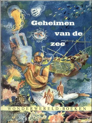 Geheimen van de zee - Wonderwereld-Boeken (super Retro!) beschikbaar voor biedingen
