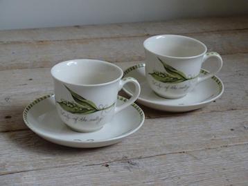 Servies Jet (by Ter Steege), LILY OF THE VALLEY, z.g.a.n.