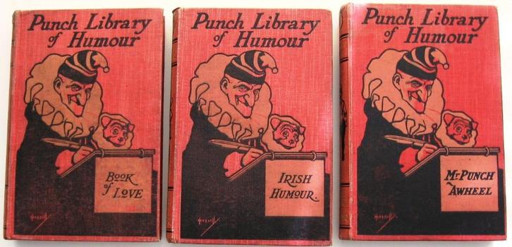 Mr Punch Awheel & Mr Punch Book of Love & Irish Humour 3 Vol, Antiek en Kunst, Antiek | Boeken en Bijbels, Ophalen of Verzenden