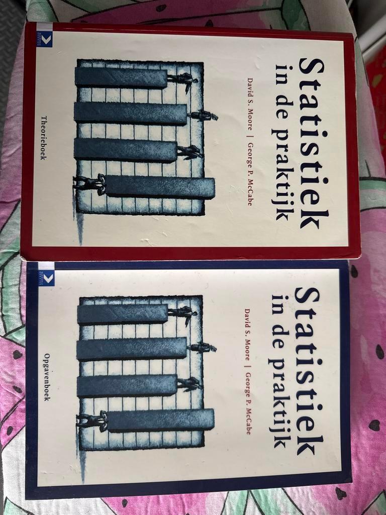 Statistiek in de praktijk - Theorie- en Opgavenboek, Boeken, Studieboeken en Cursussen, Zo goed als nieuw, HBO, Beta, Ophalen of Verzenden
