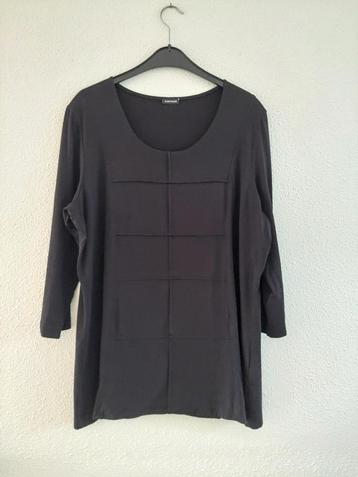 Blouse L.74cm Gerry Weber L zwart katoen/viscose 3xGedragen  beschikbaar voor biedingen