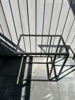 Bijzettafel/laptoptafel ikea Vittsjö, Huis en Inrichting, Ophalen, Gebruikt, Metaal of Aluminium, 55 tot 75 cm