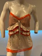Pinko zijde top maat it 46, Maat 38/40 (M), Overige kleuren, ., Ophalen of Verzenden