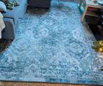 Mooi blauw tapijt - blue rug, Huis en Inrichting, Stoffering | Tapijten en Kleden, Ophalen, 150 tot 200 cm, Vintage, 200 cm of meer