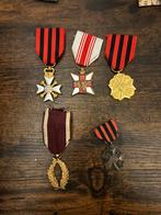 Belgisch medaille lot, Verzamelen, Ophalen of Verzenden, Landmacht, Overige gebieden, Lintje, Medaille of Wings