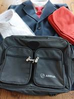 Ariva machinisten kostuum, blouses, clip stropdas, das, tas, Ophalen, Zo goed als nieuw, Blauw, 30 cm of meer