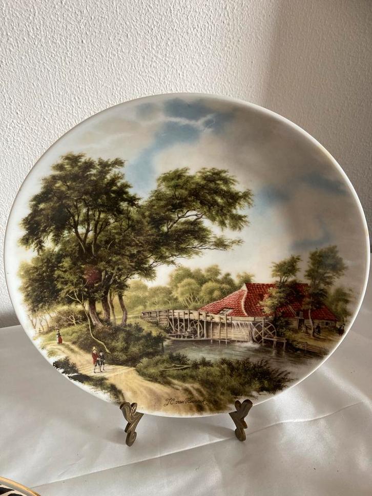 Royal Schwabap Wandbord, J.C. van Hunnik, Antiek en Kunst, Antiek | Wandborden en Tegels, Ophalen of Verzenden