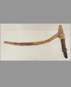 Papua Nieuw-Guinea Tribal Axe (251012-07), Antiek en Kunst, Kunst | Niet-Westerse kunst, Ophalen of Verzenden
