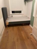 Dunvik boxpring ikea 140*200 cm donkergrijs, Huis en Inrichting, Ophalen, Gebruikt, Tweepersoons, 140 cm