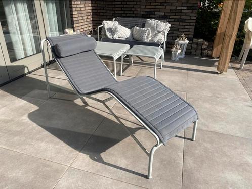 Hay Palissade chaise longue incl. 2 kussens nieuwstaat, Tuin en Terras, Tuinsets en Loungesets, Zo goed als nieuw, Loungeset, Overige materialen