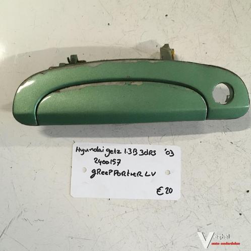 Hyundai Getz 1.3 3 drs 2003 Deur Greep  Linksvoor of Rechtsv, Auto-onderdelen, Carrosserie en Plaatwerk, Deur, Gebruikt, Ophalen of Verzenden