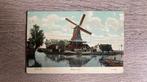 Oude ansichtkaart Sneek 1908 Molenzicht, Ophalen of Verzenden, Voor 1920, Gelopen, Friesland