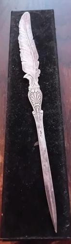 Zilveren Briefopener Veer Vorm, Ophalen of Verzenden