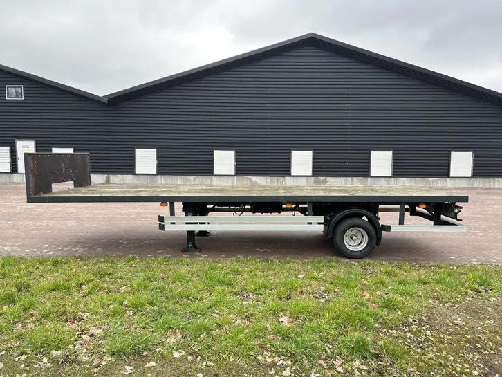 Blomenrohr Be oplegger vlak 4.7 ton (bj 2001), Auto's, Vrachtwagens, Bedrijf, Te koop, Aanhangers en Opleggers, Overige brandstoffen