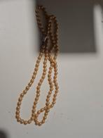 Parelketting 55 cm geen echte parels, Sieraden, Tassen en Uiterlijk, Kettingen, Ophalen of Verzenden, Zo goed als nieuw, Wit, Overige materialen