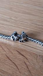 Trollbeads bedel gelukskraal voor armband of ketting, Ophalen of Verzenden, Zo goed als nieuw, Zilver, Trollbeads