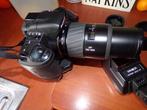 Sony A350 DSLR camera met 2 lenzen en cameratas, 14 Megapixel, Gebruikt, Spiegelreflex, Ophalen of Verzenden