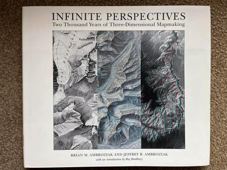 Infinite Perspectives: 3D Kaartenboek, Boeken, Atlassen en Landkaarten, Zo goed als nieuw, Overige typen, Wereld, 1800 tot 2000