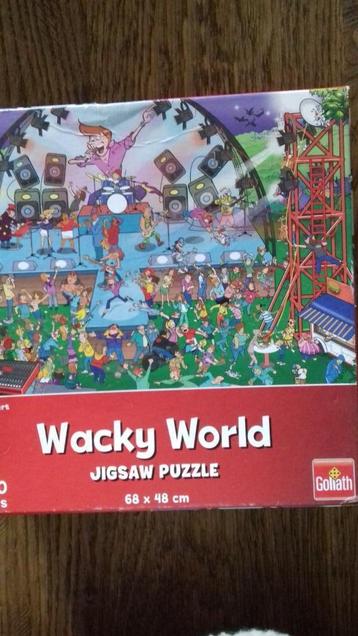 Wacky World puzzel beschikbaar voor biedingen